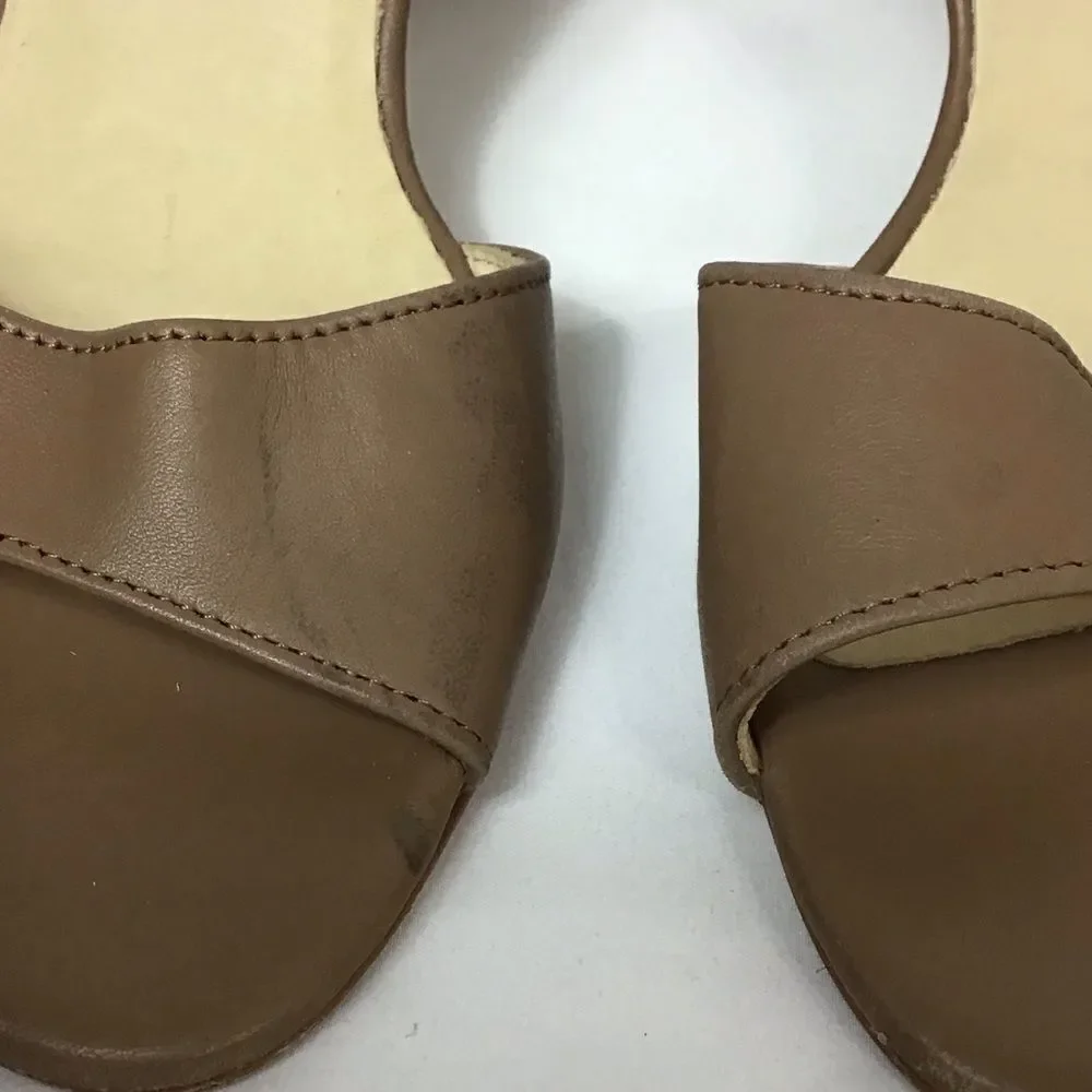 Paul Green Leather Augusta Block Heel Sandal